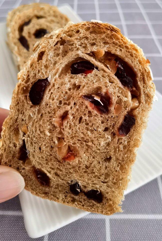 全麦红糖杂粮吐司（烫种法）