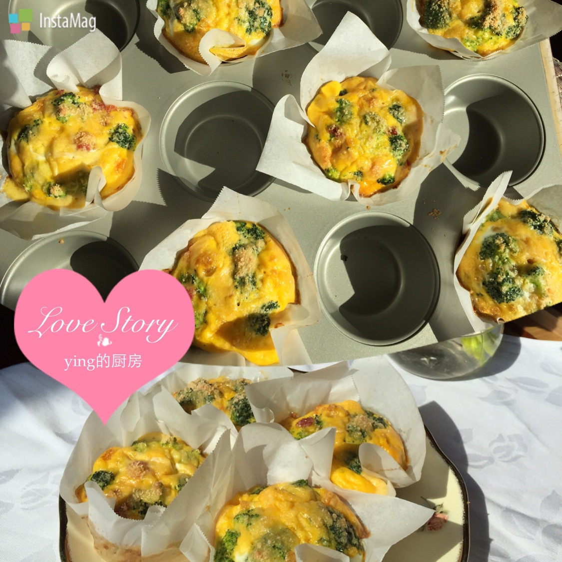 早餐鸡蛋杯cupcake Frittata