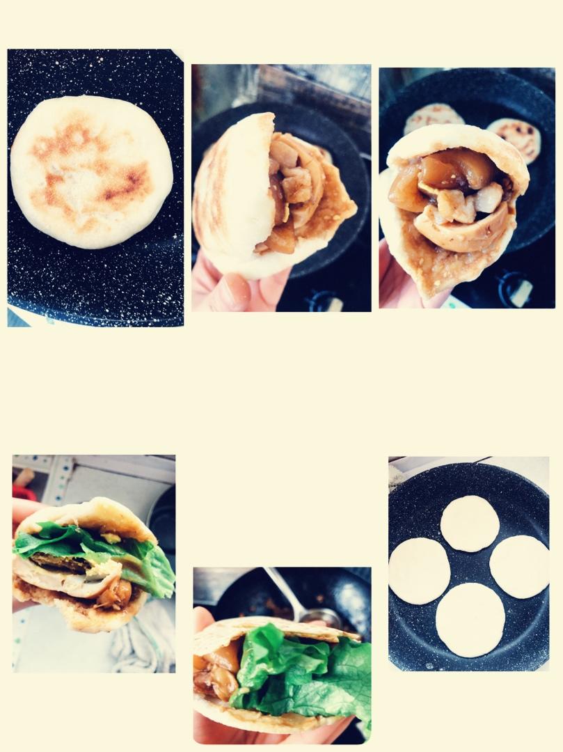 空心馍（肉夹馍）