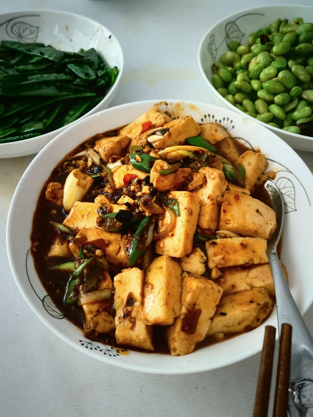 肉末嫩豆腐｜嫩滑口感爽口！这道快手菜超级下饭！！（减脂少油版）