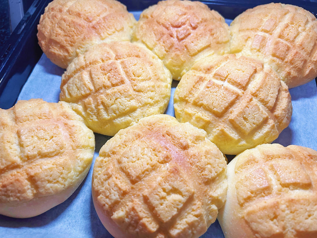 Mini菠萝包｜一口一个｜酥脆好吃～