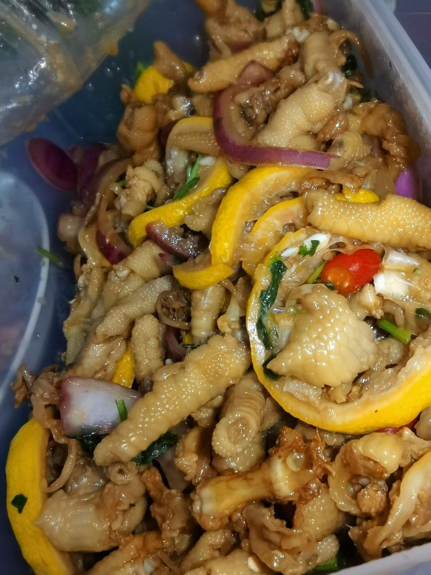 超简单的柠檬无骨鸡爪