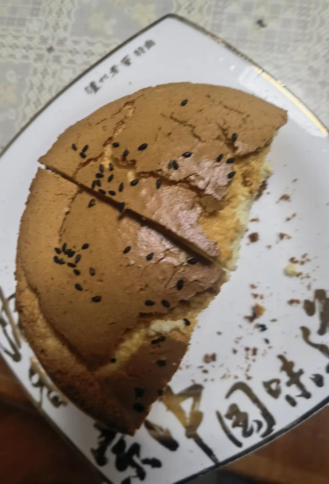 超柔软6寸戚风蛋糕(附8寸配方)零失败 超详细‼️含操作视频