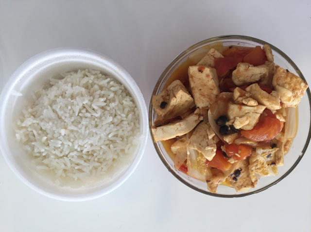 番茄豆腐