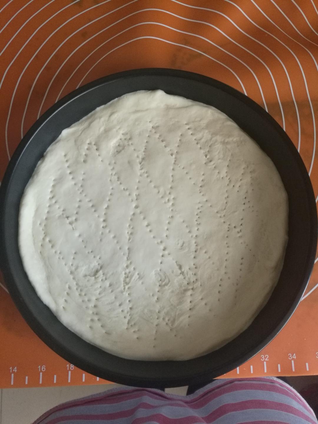 八寸披萨饼皮（四个）制作