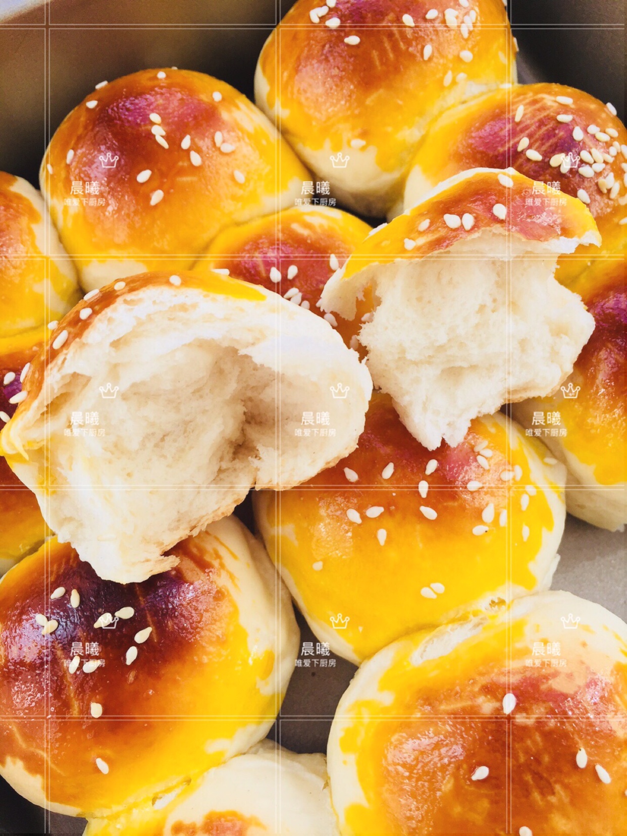 #辅食#🍀小面包-低糖、无黄油版🍀12个月+的做法