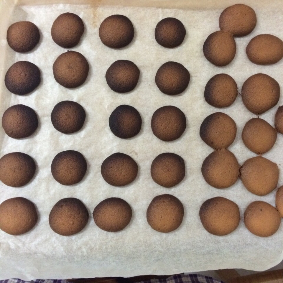 鸡蛋圆饼干