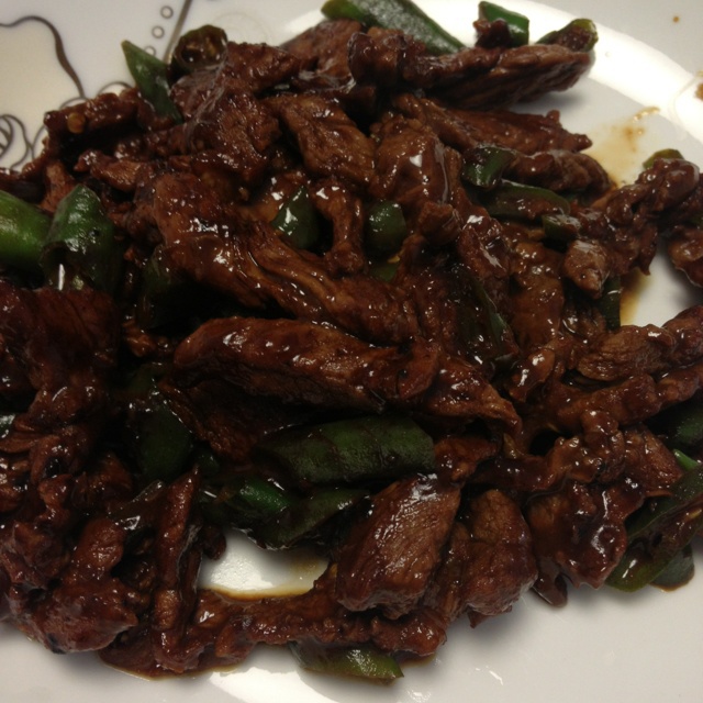青椒牛肉