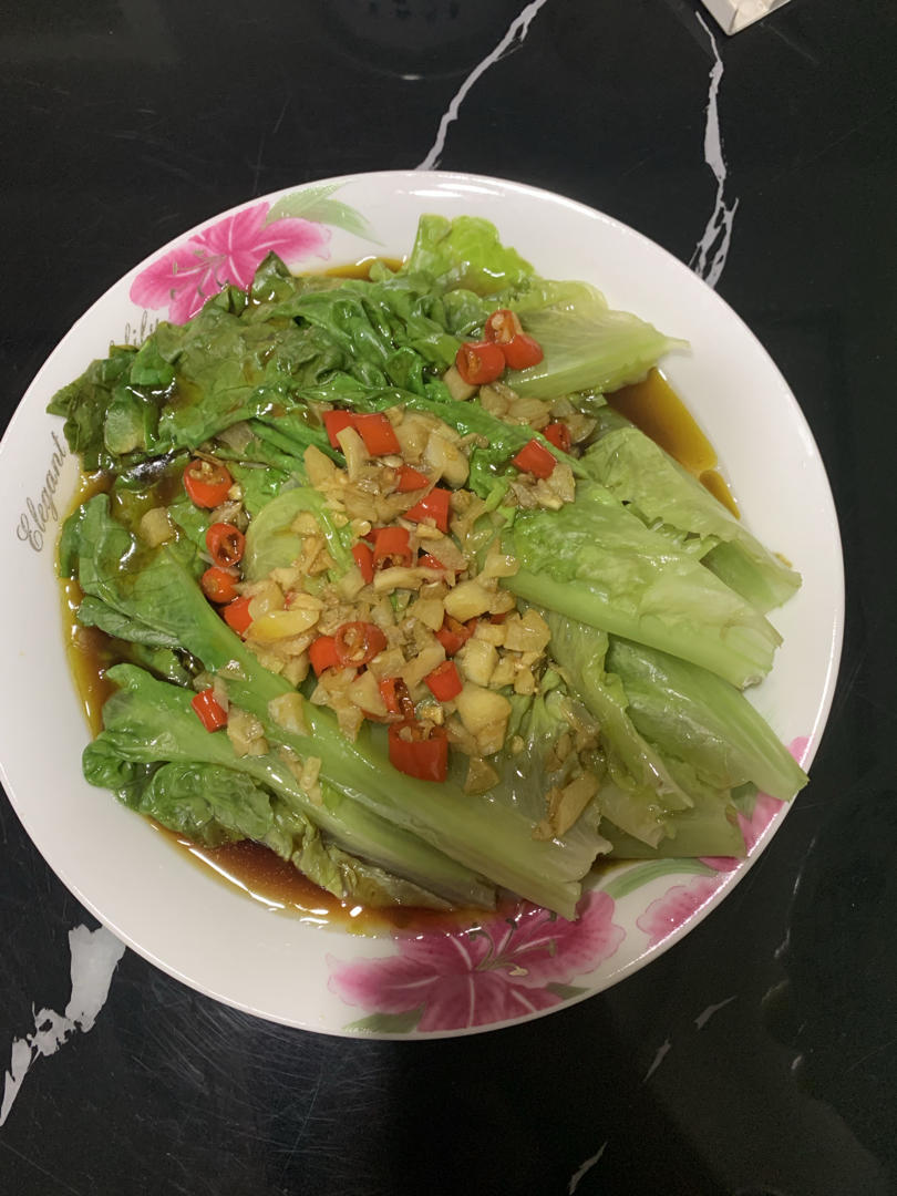 5分钟上桌的蚝油生菜