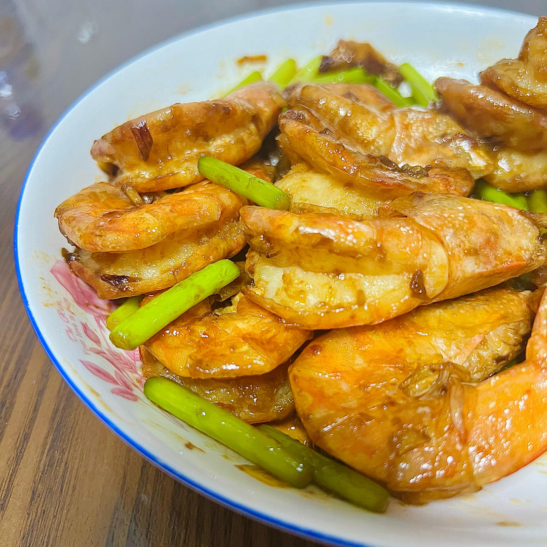 家庭版油焖大虾