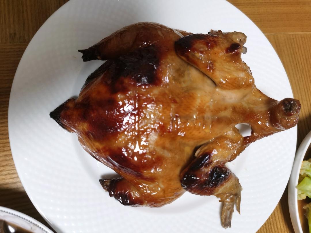 简单粗暴:烤箱版烤鸡