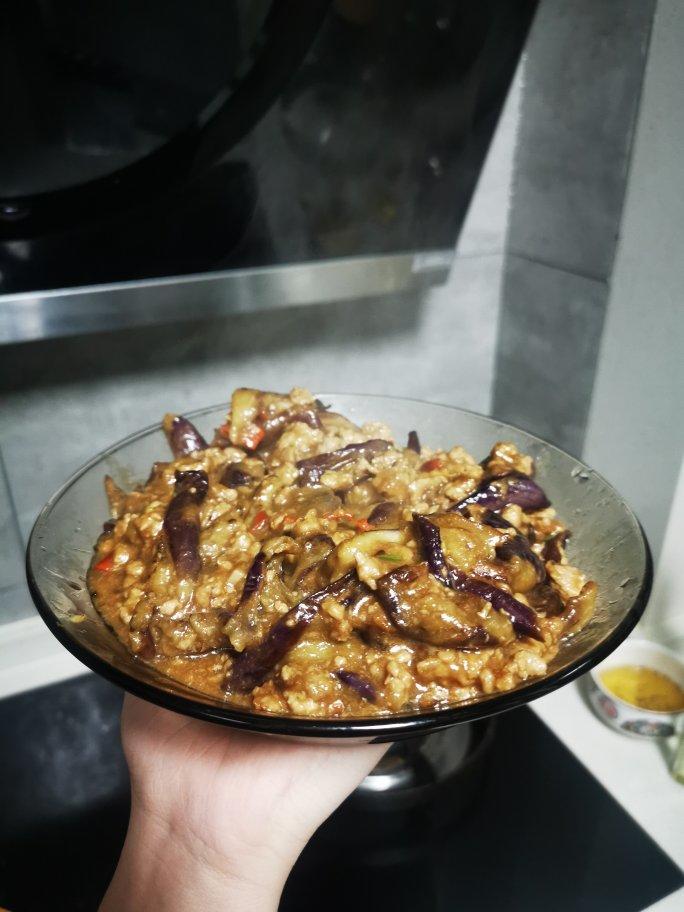 红烧肉沫茄子