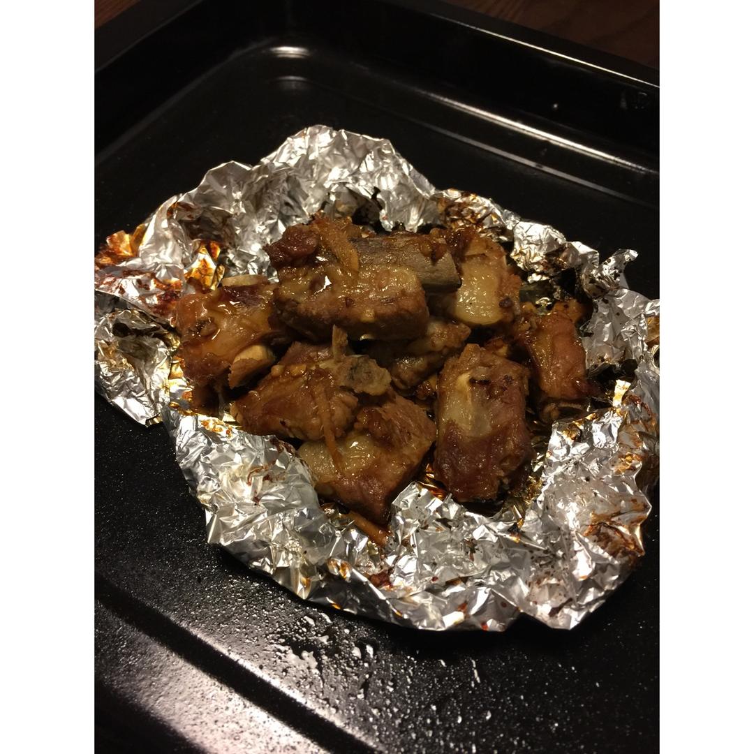 香到骨头里的蒜香排骨（烤箱）