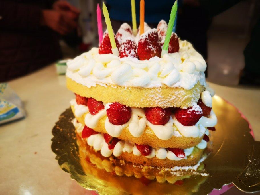 颜值爆表的「水果裸蛋糕」装饰