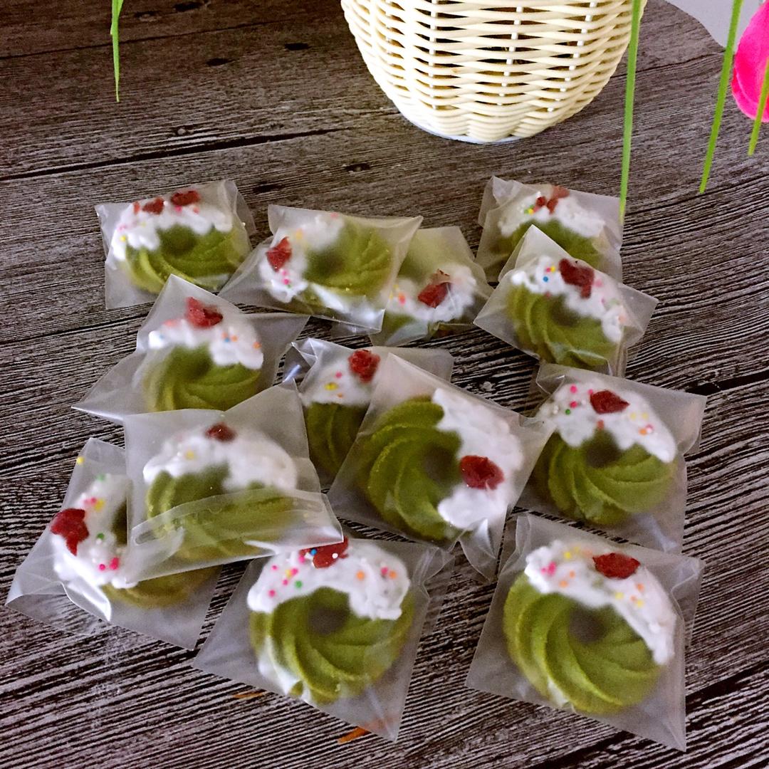 【圣诞】花环小曲奇 Christmas Wreath