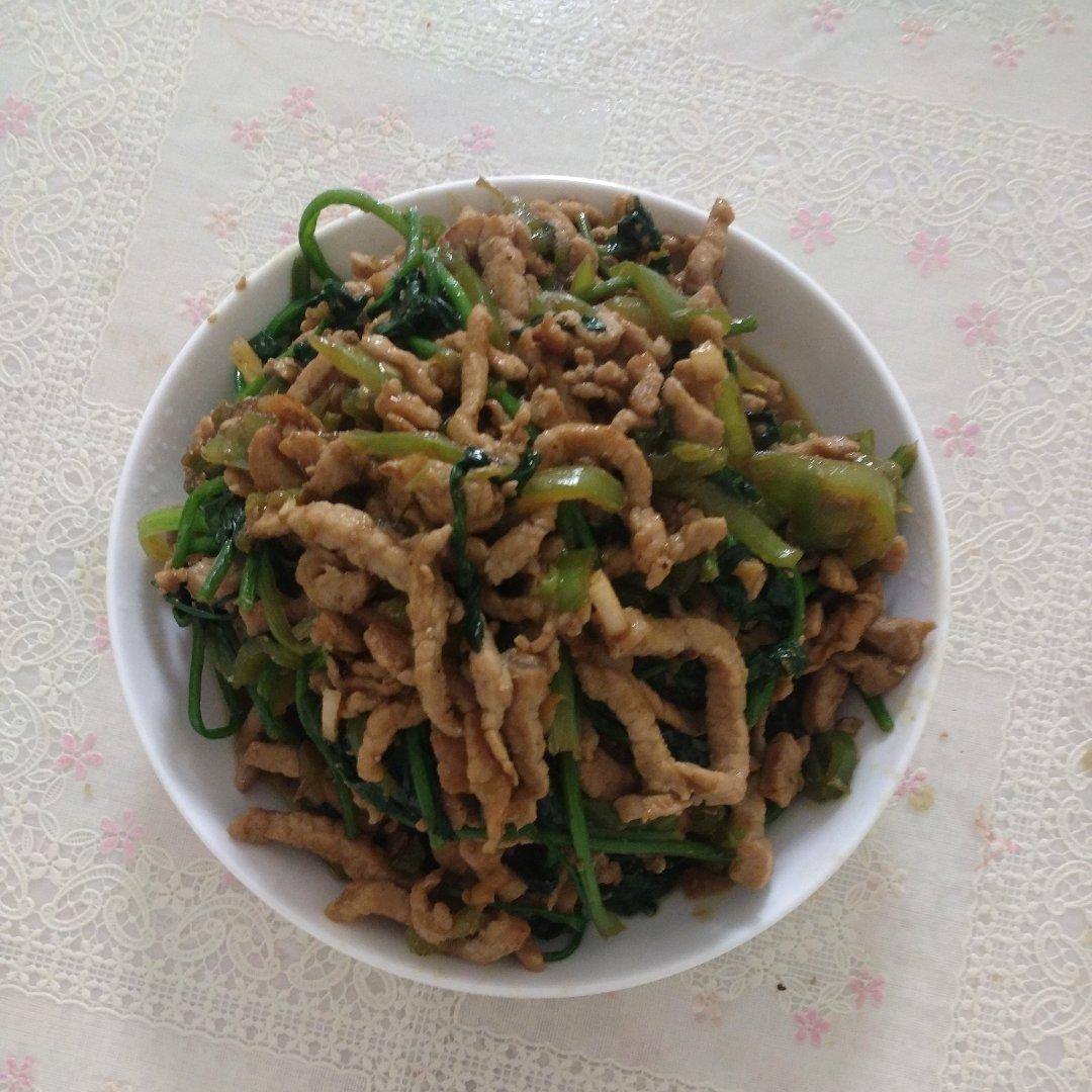 香辣肉丝