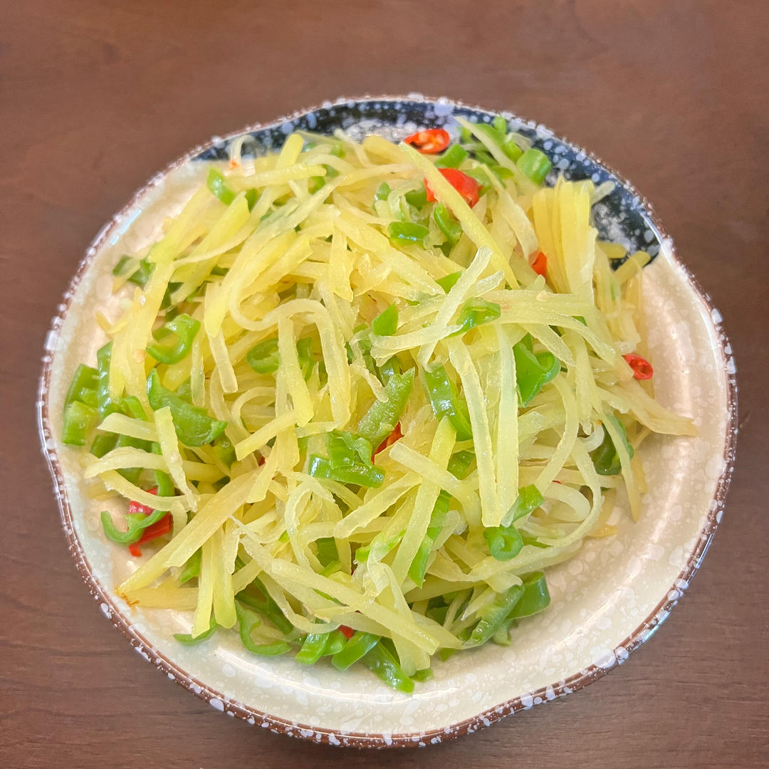 青椒土豆丝