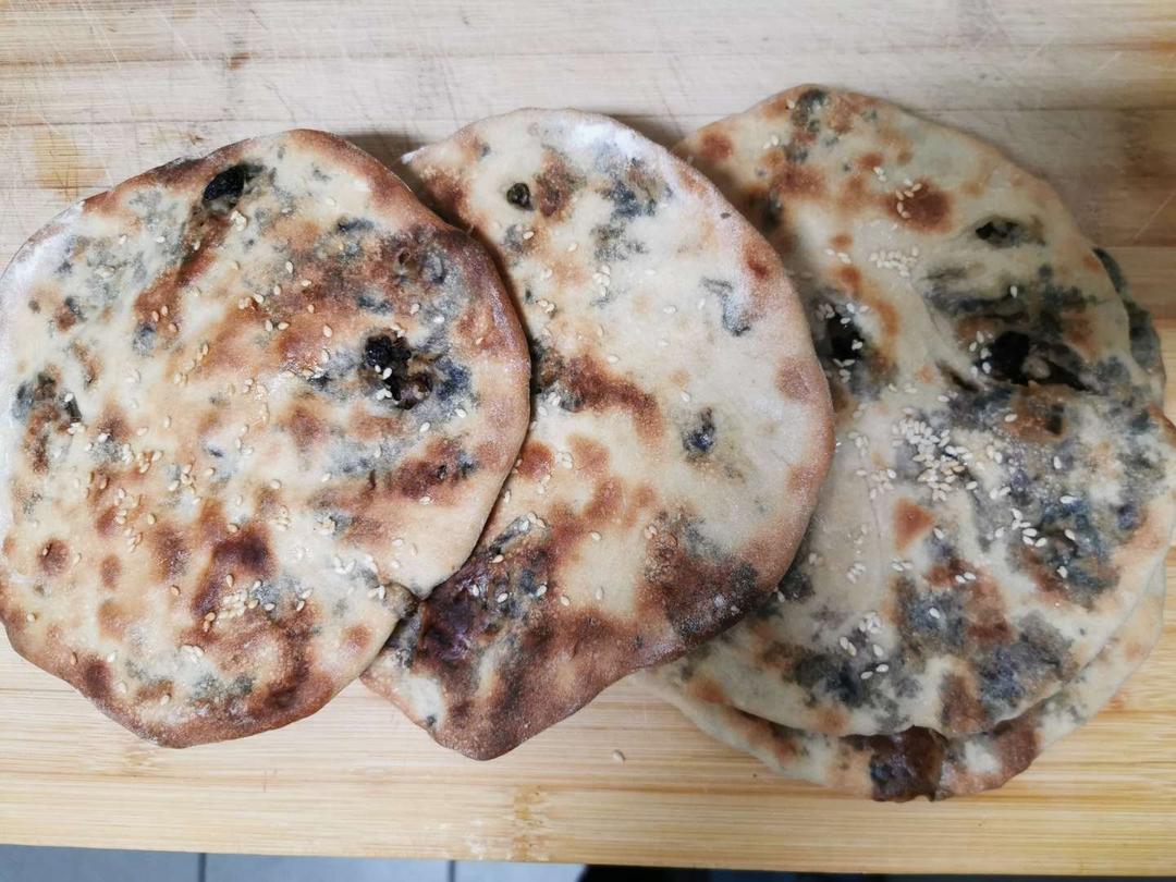 脆脆的梅干菜肉饼（小光饼）（锅盔）烤箱版