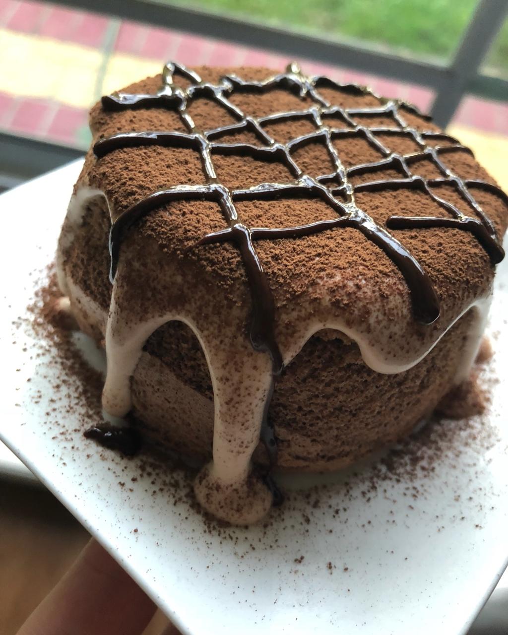 #视频教程#有灵魂的脏脏蛋糕，戚风生涯的巅峰之作，劣狐狐烘焙