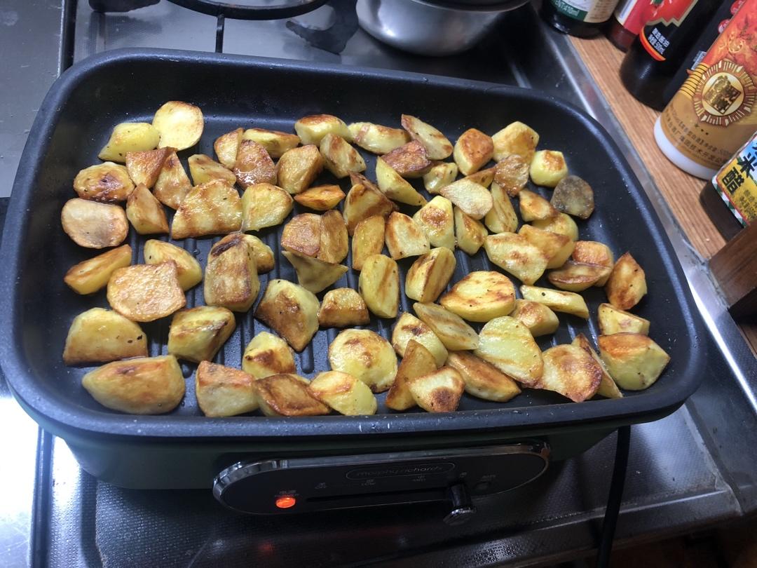 比肉好吃的香煎土豆