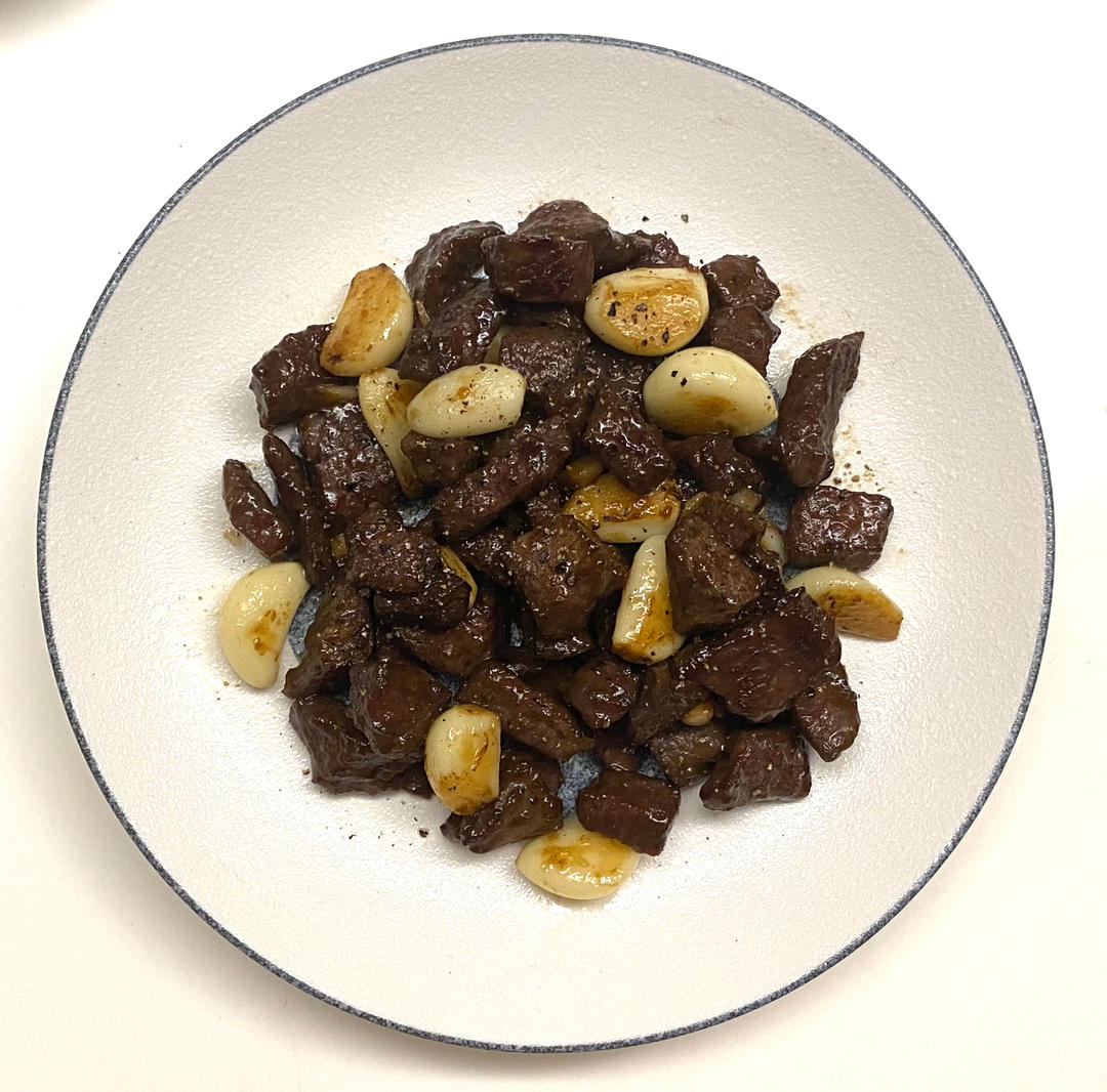黑蒜子牛肉粒-津门秘方-家庭制作详细版