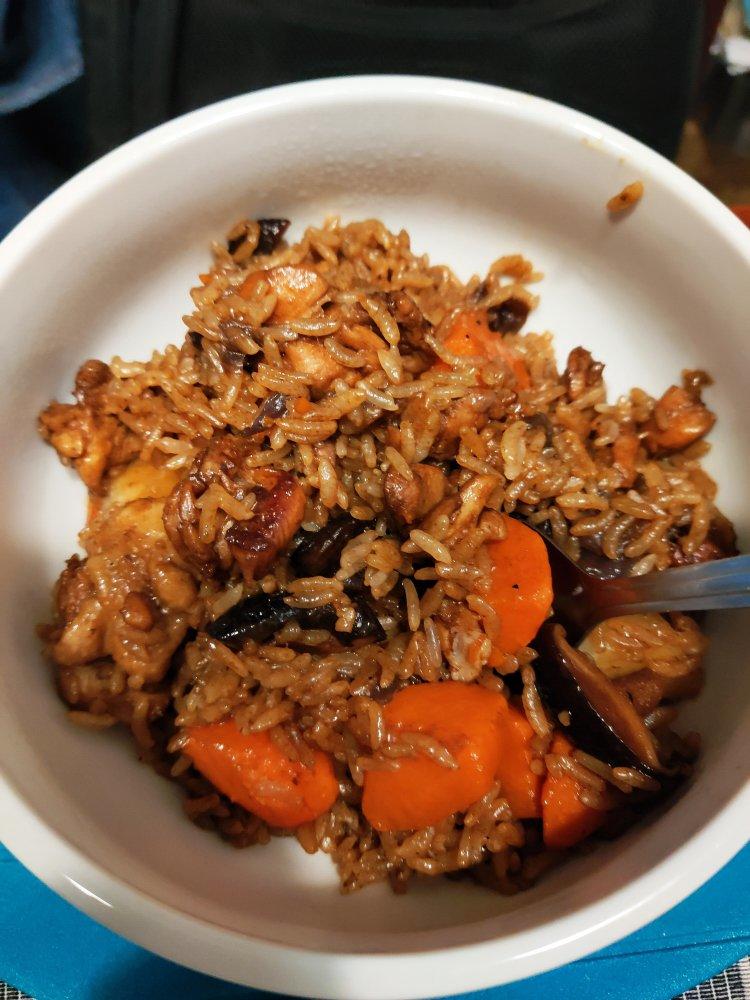 土豆鸡腿饭（电饭煲煲）