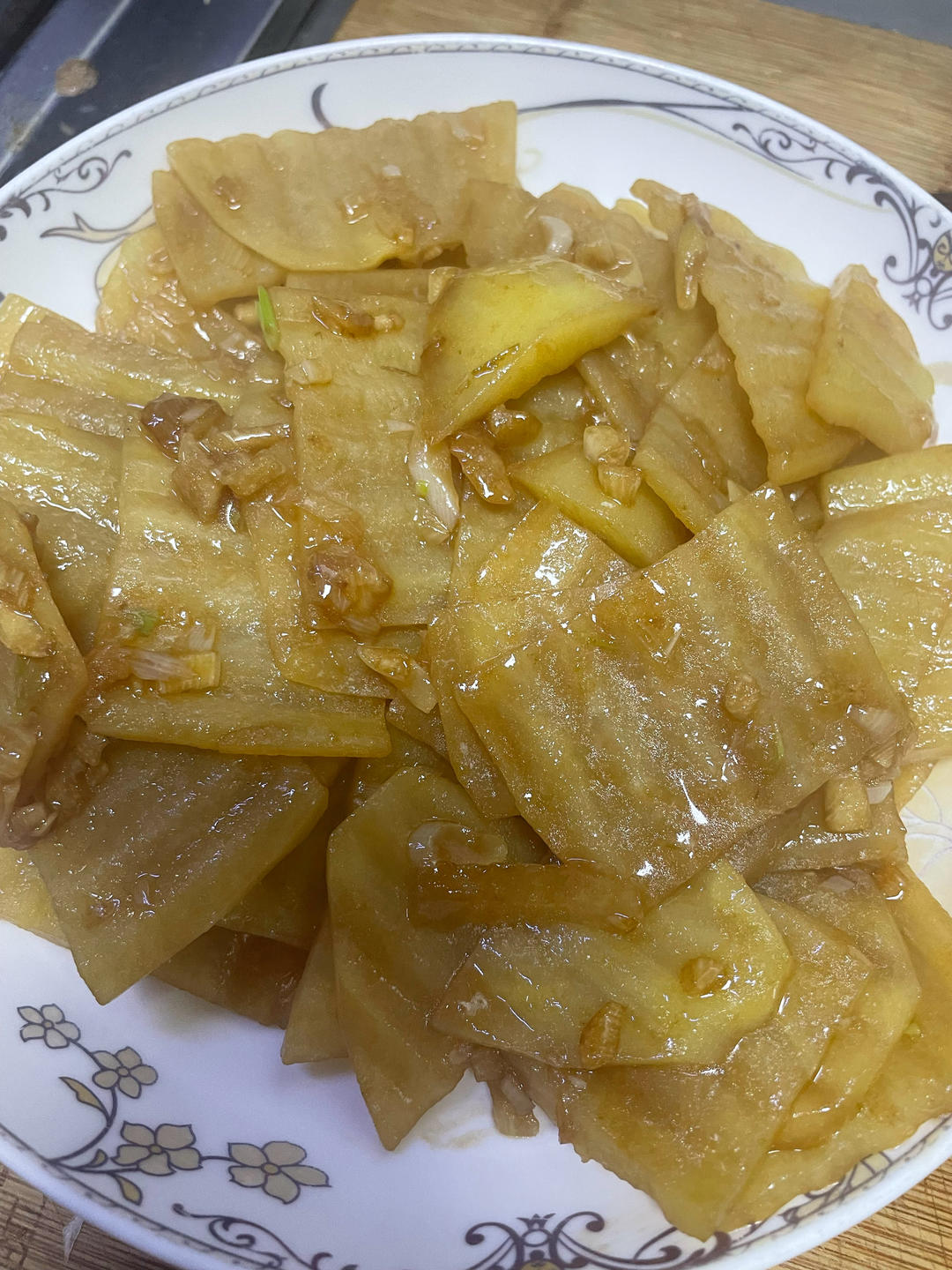 家常炒土豆片