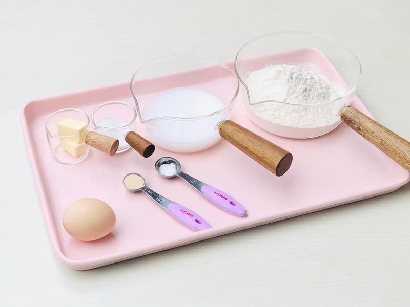 纯奶手撕吐司的做法 步骤1