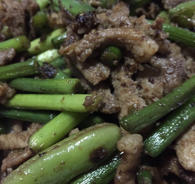 蒜薹炒肉