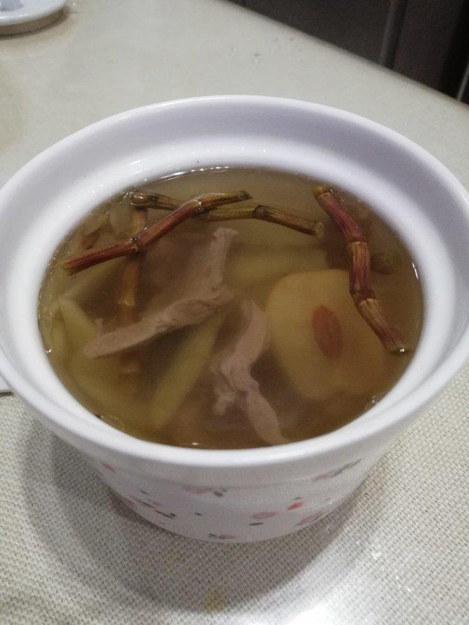 石斛麦冬炖猪心