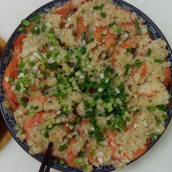蒜蓉粉丝蒸大虾