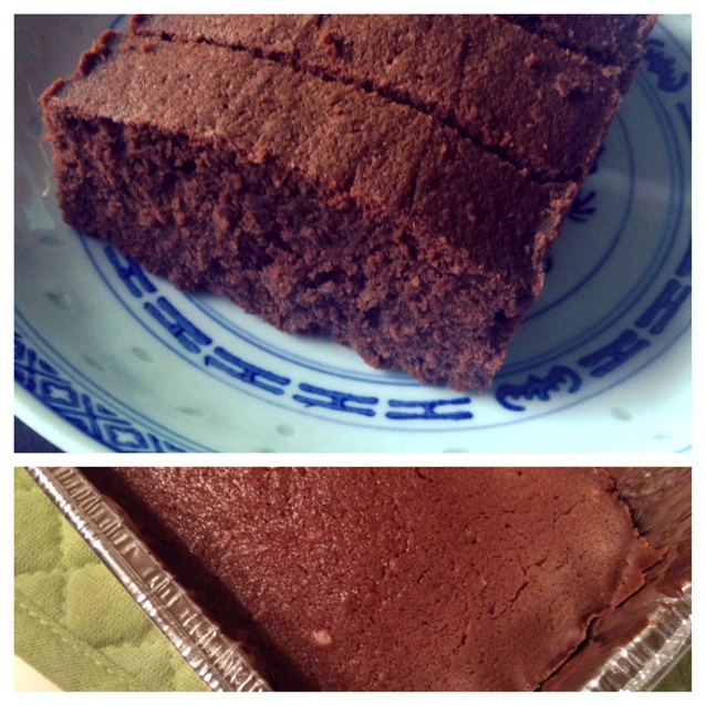 布朗宁蛋糕 brownie（65%黑巧版）