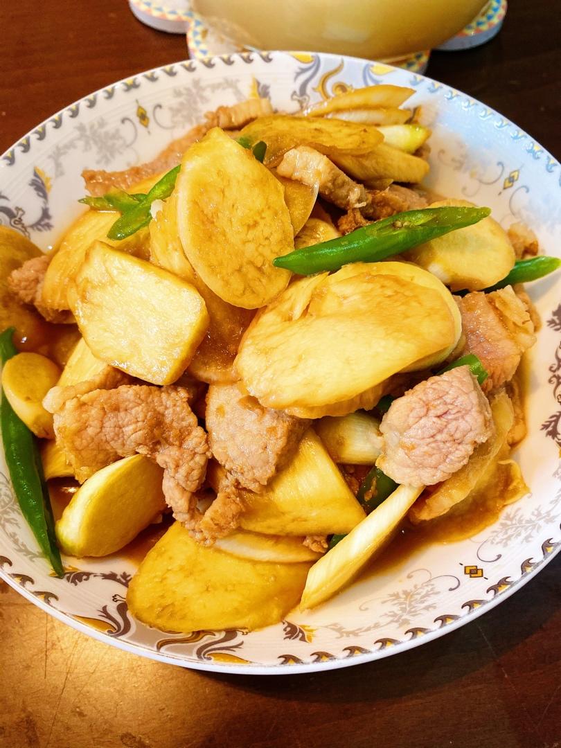 茭白炒肉