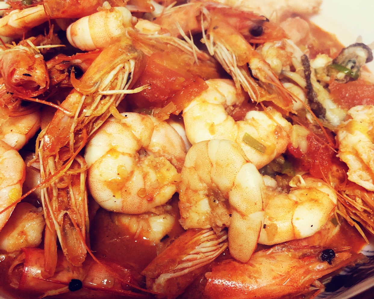 虾—红烧酸辣虾的做法