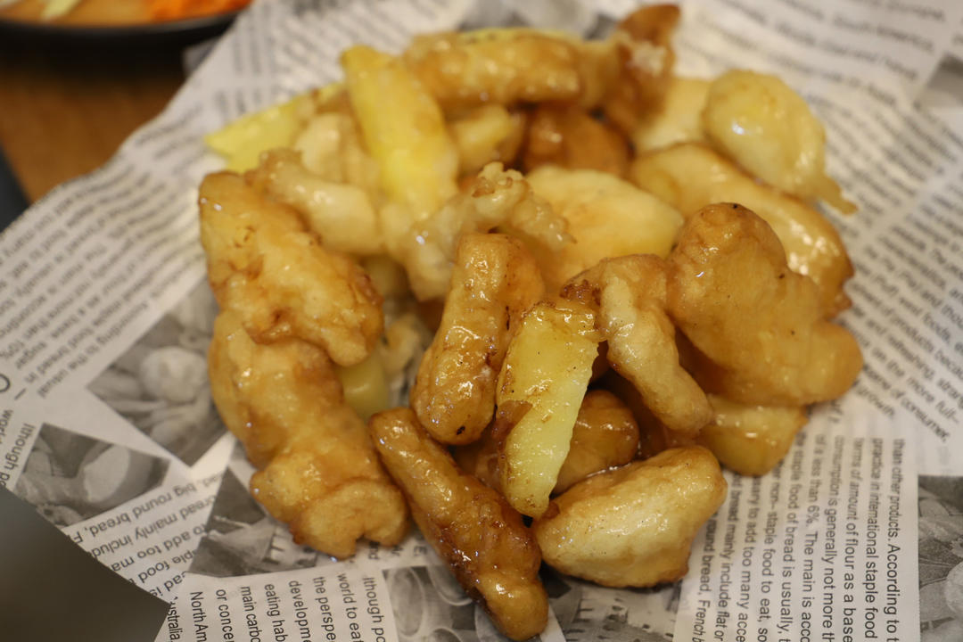 拔丝苹果 百分百成功 附炒糖过程最详细图解 适合各种拔丝菜品