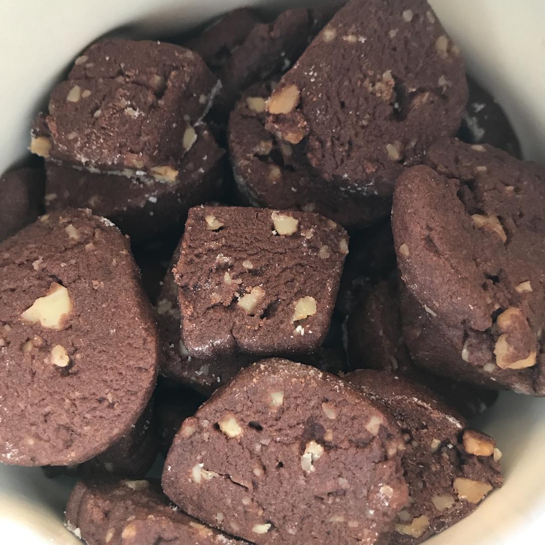 巧克力坚果饼干