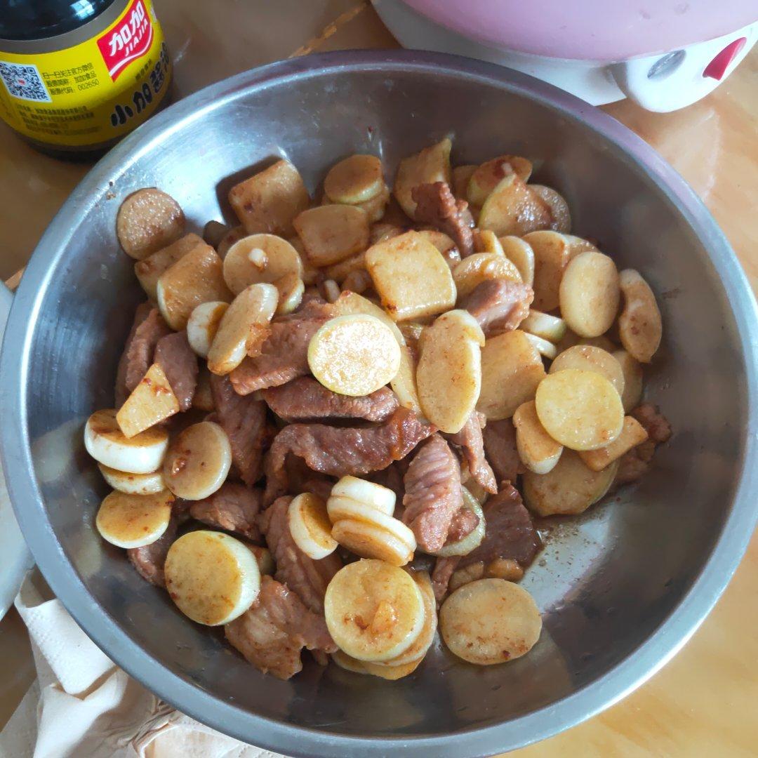 茭白炒肉