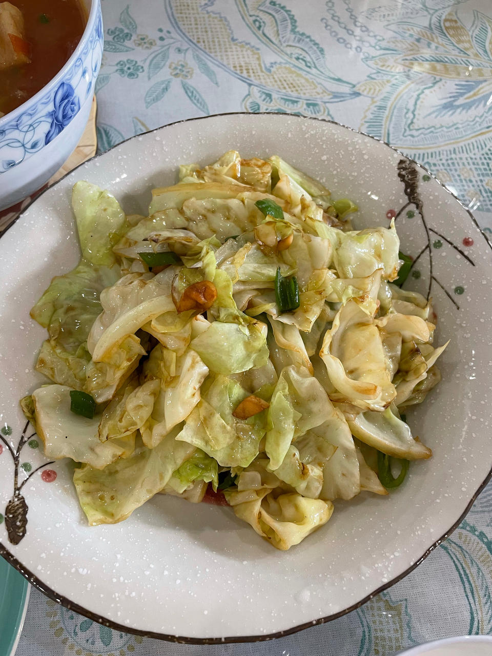 数咩咩咩做的清炒包菜