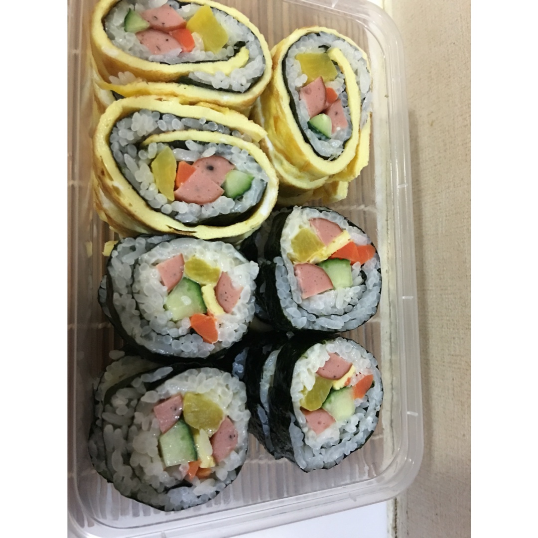 简单寿司/鸡蛋寿司/反转寿司/花样寿司/紫菜包饭
