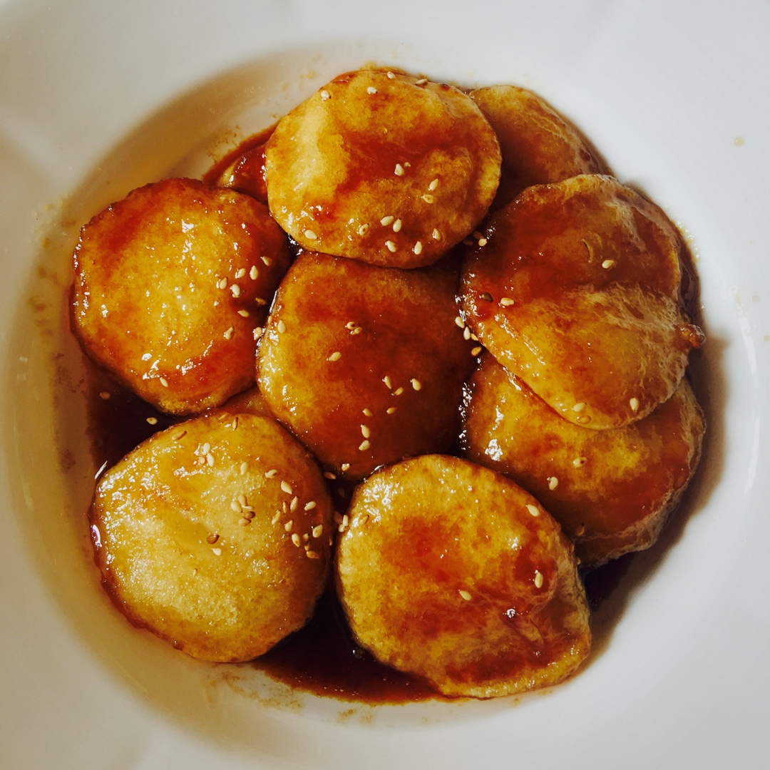 杀河豚做的糖油粑粑