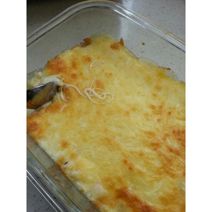 海鲜焗饭 Seafood Fried Rice with Cheesy Topping