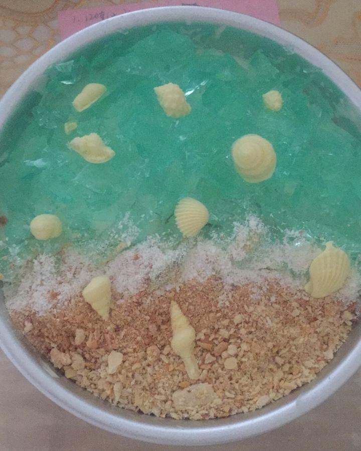 海洋酸奶慕斯蛋糕