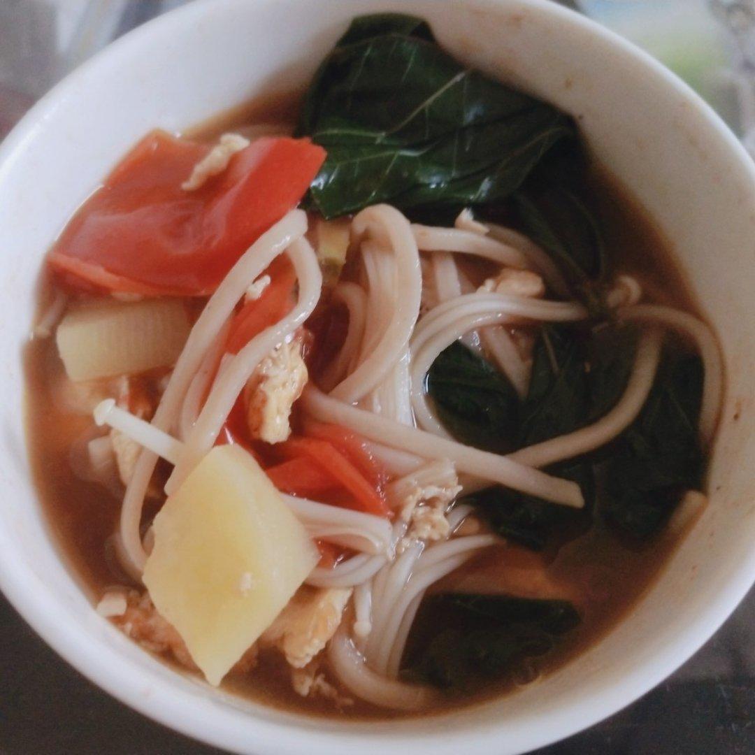 超级入味好吃的番茄鸡蛋面