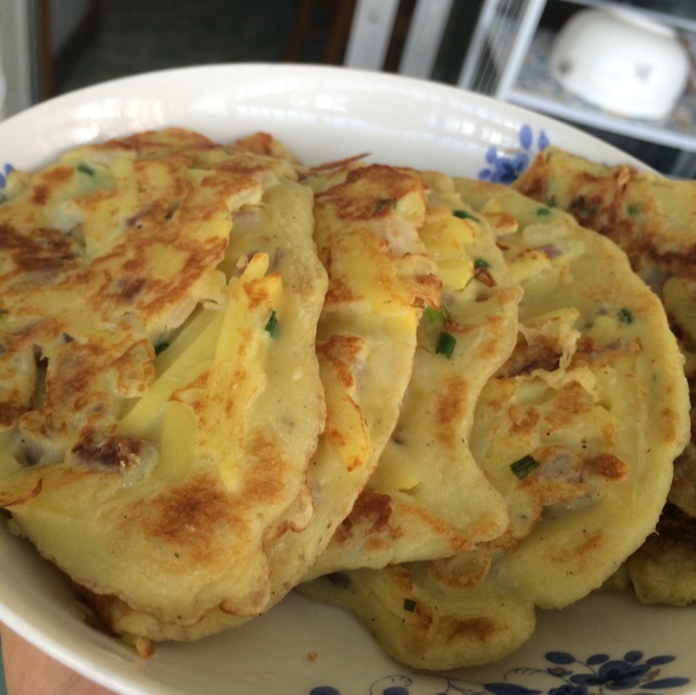 土豆洋葱煎饼