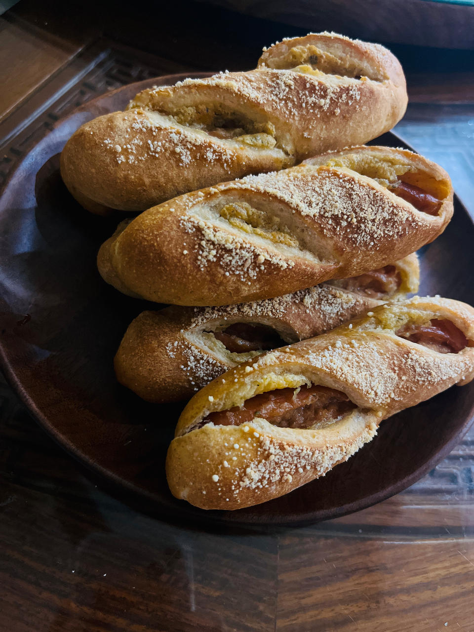 爆汁德式香肠面包｜大口吃肉肉｜发酵时间短｜快手好吃｜无需手套膜｜可做无油无糖