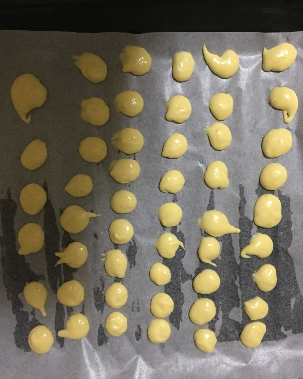 蛋黄小溶豆