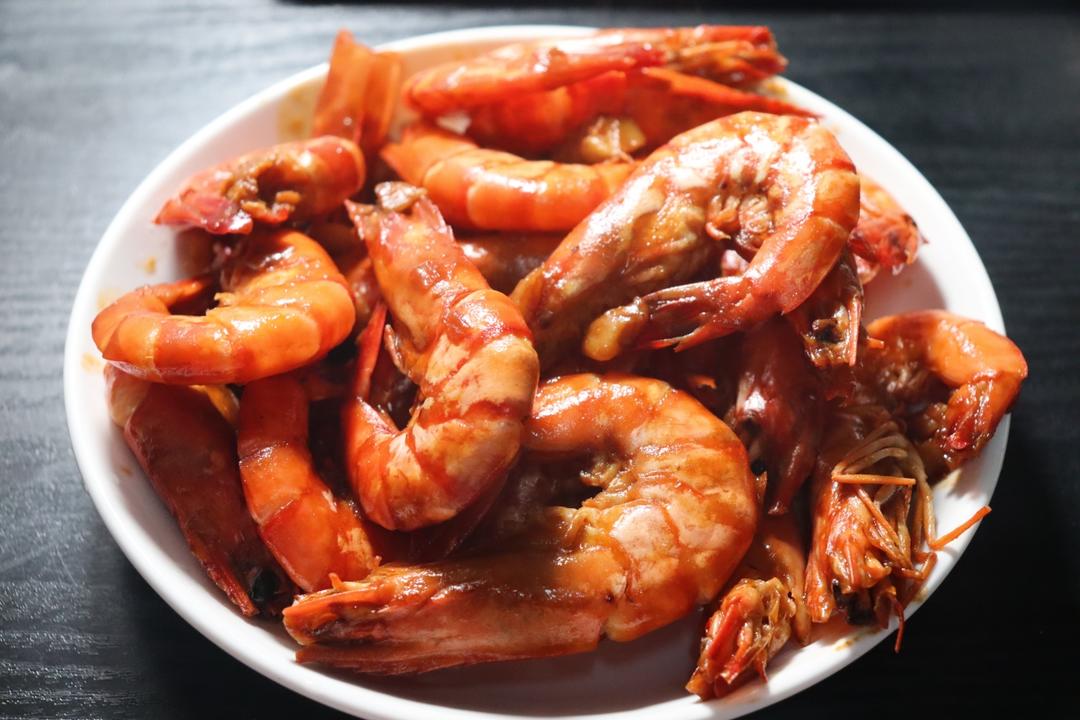 家庭版油焖大虾