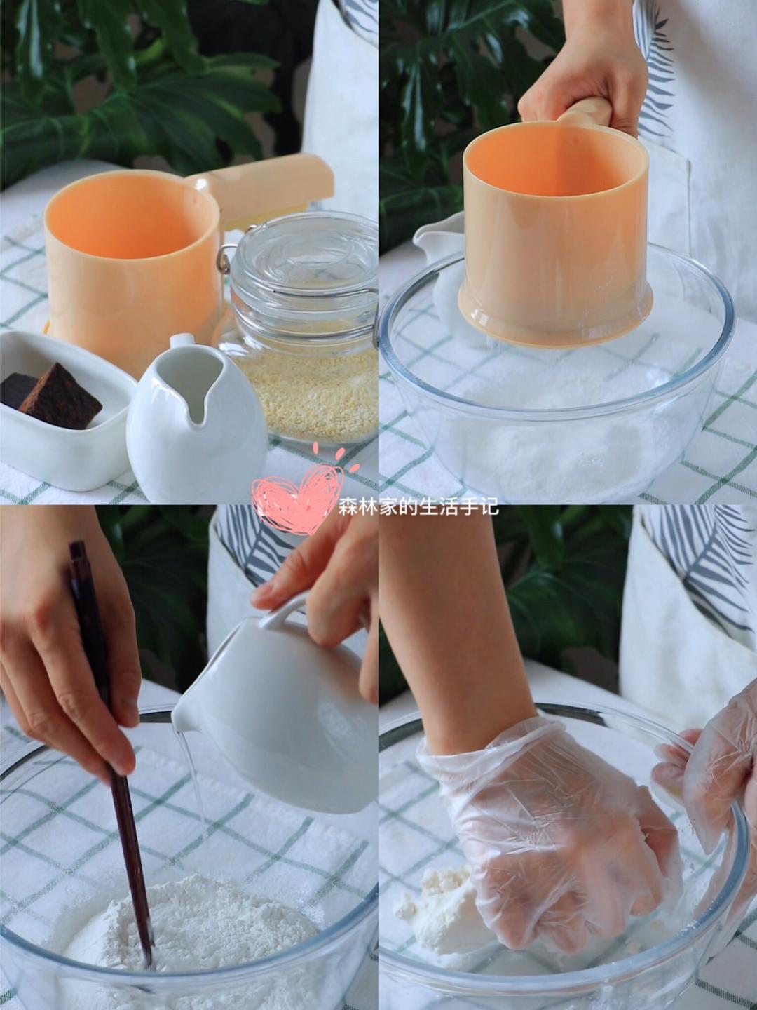 纯奶手撕吐司的做法 步骤1