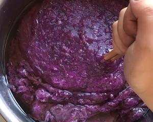 当地小吃紫薯糕的做法 步骤3
