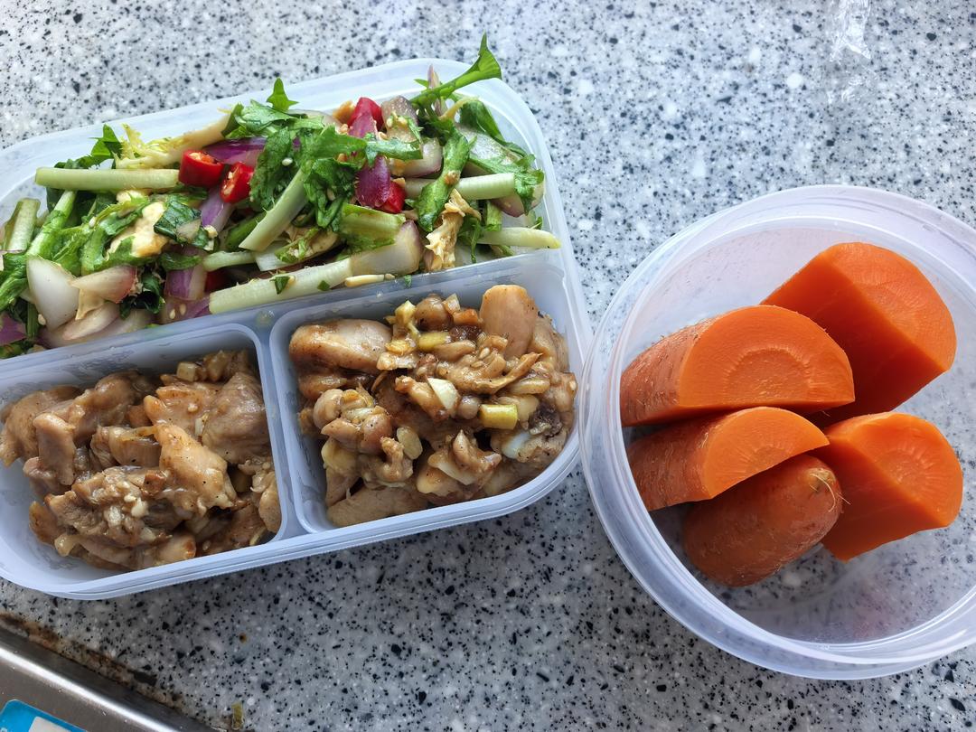 蒜香煎鸡腿肉